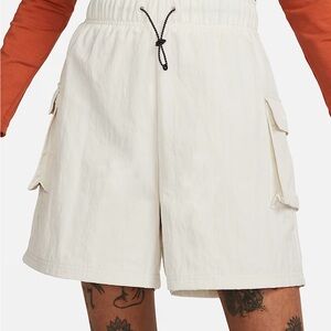 NWT Nike Women's Cream Cargo Shorts